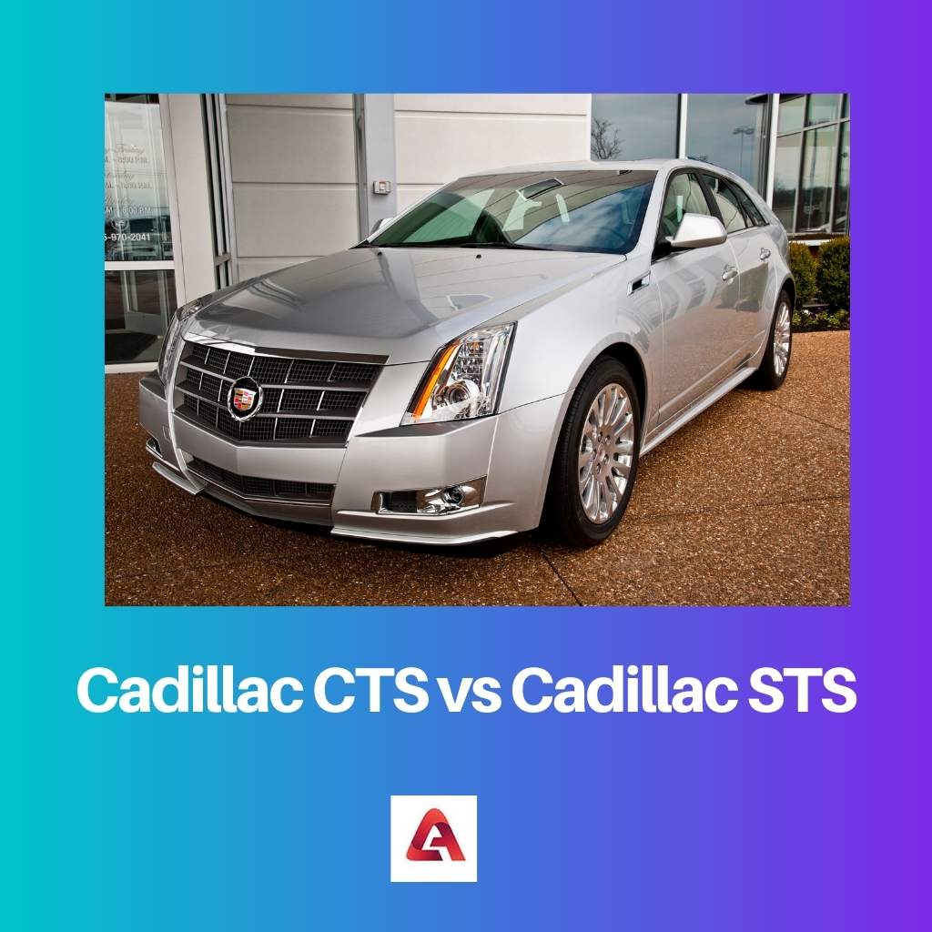 Cadillac CTS frente a Cadillac STS