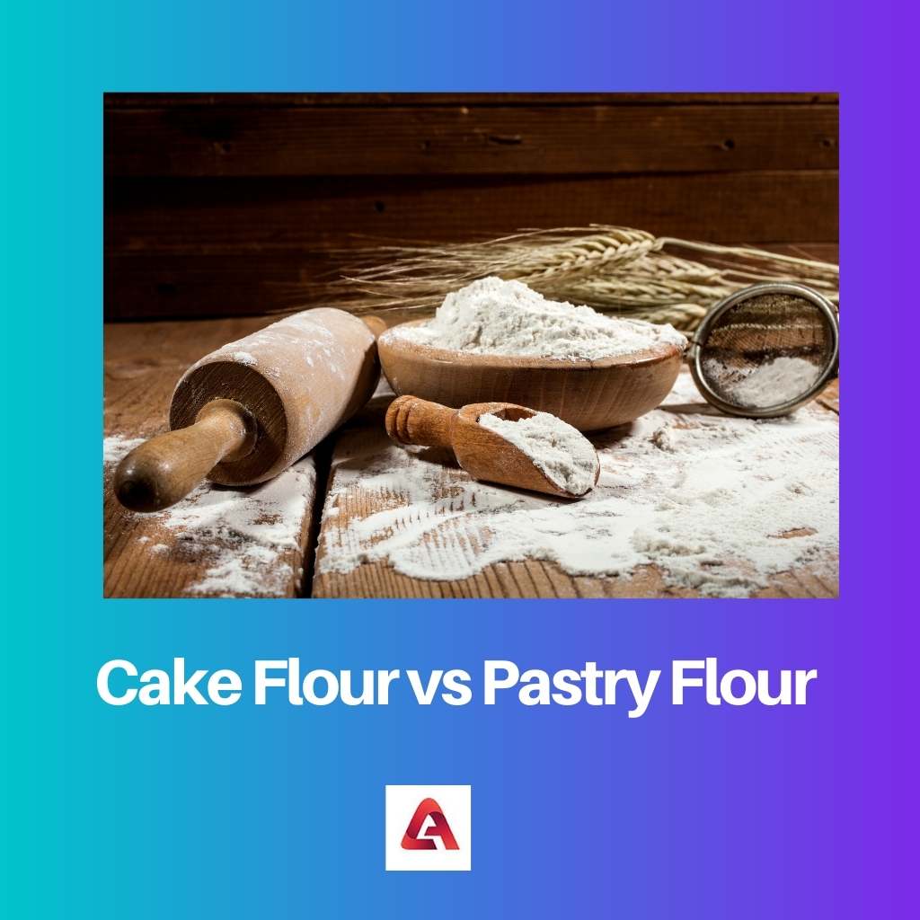 Farine à gâteau vs farine à pâtisserie 1