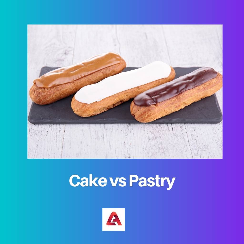 Cake vs Pastry