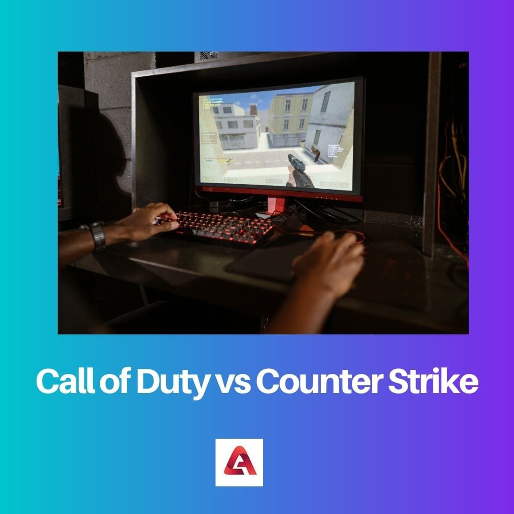 Call of Duty versus Counter Strike