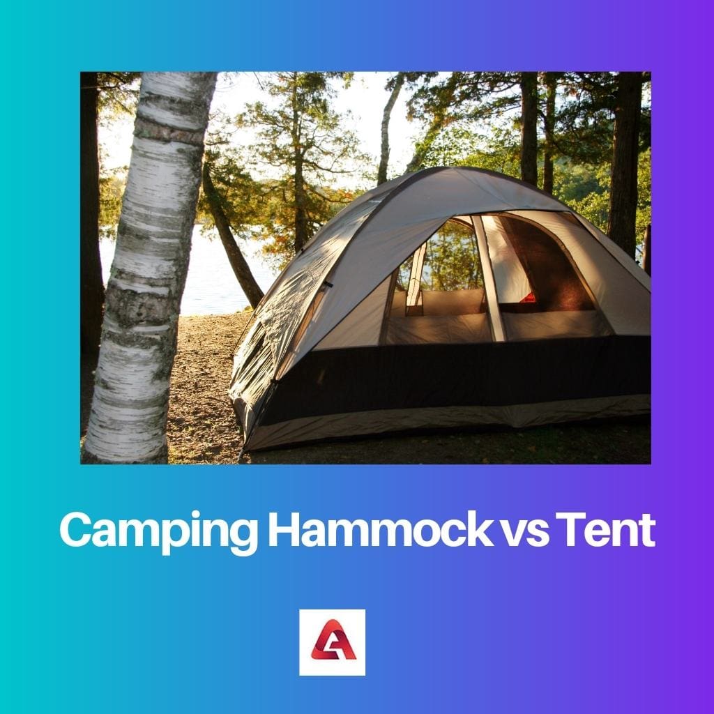 Camping Hammock vs Tent