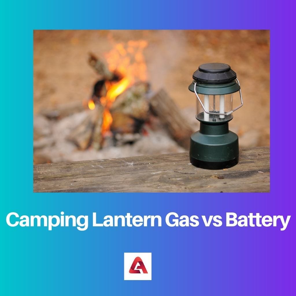 Camping Lantern Gas vs Battery