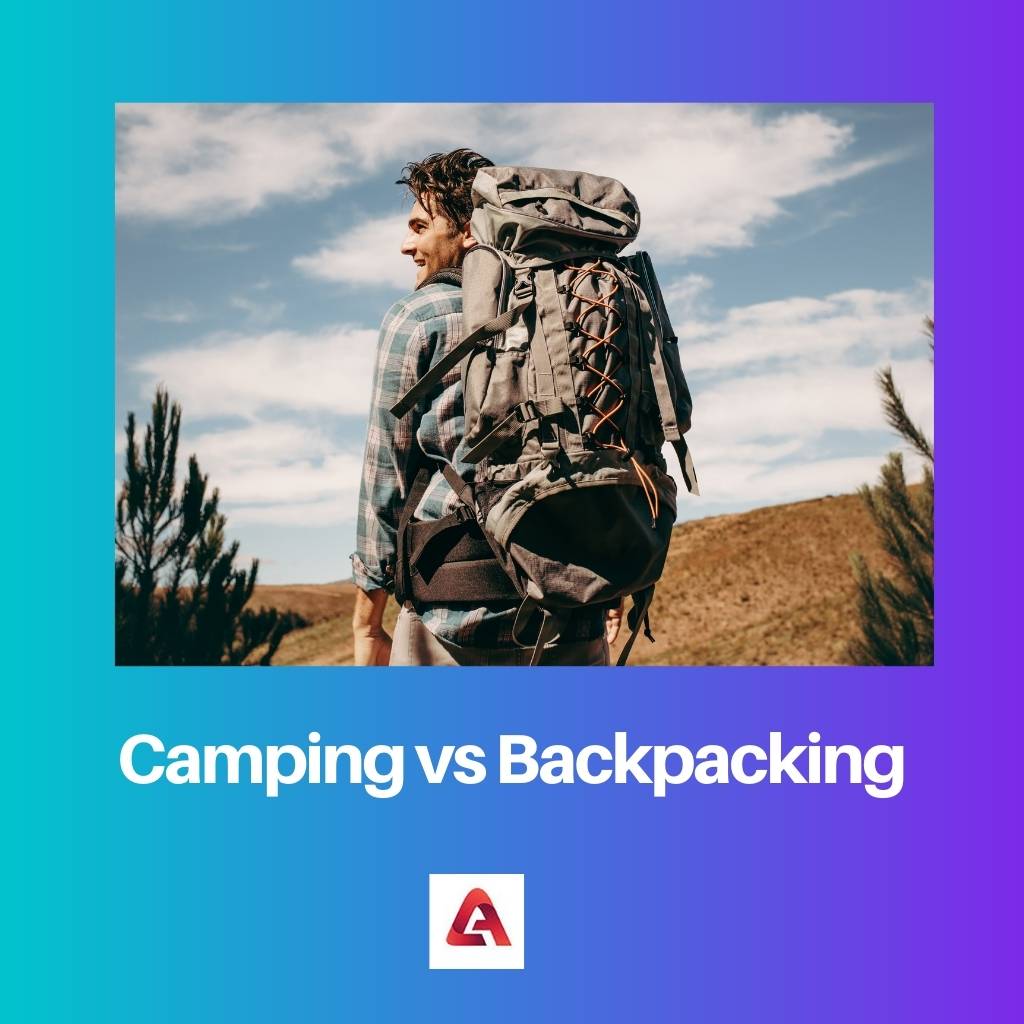 Camping vs Backpacking