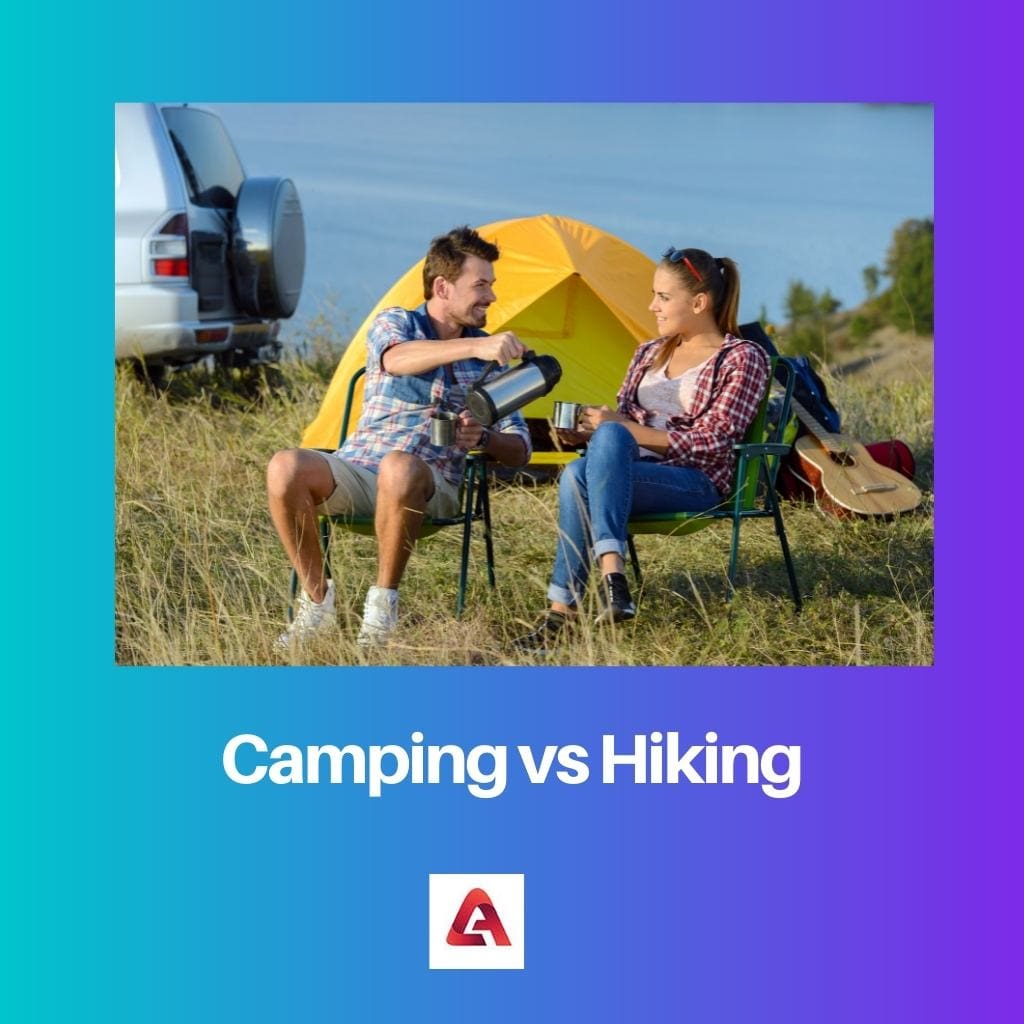 Camping vs. Wandern
