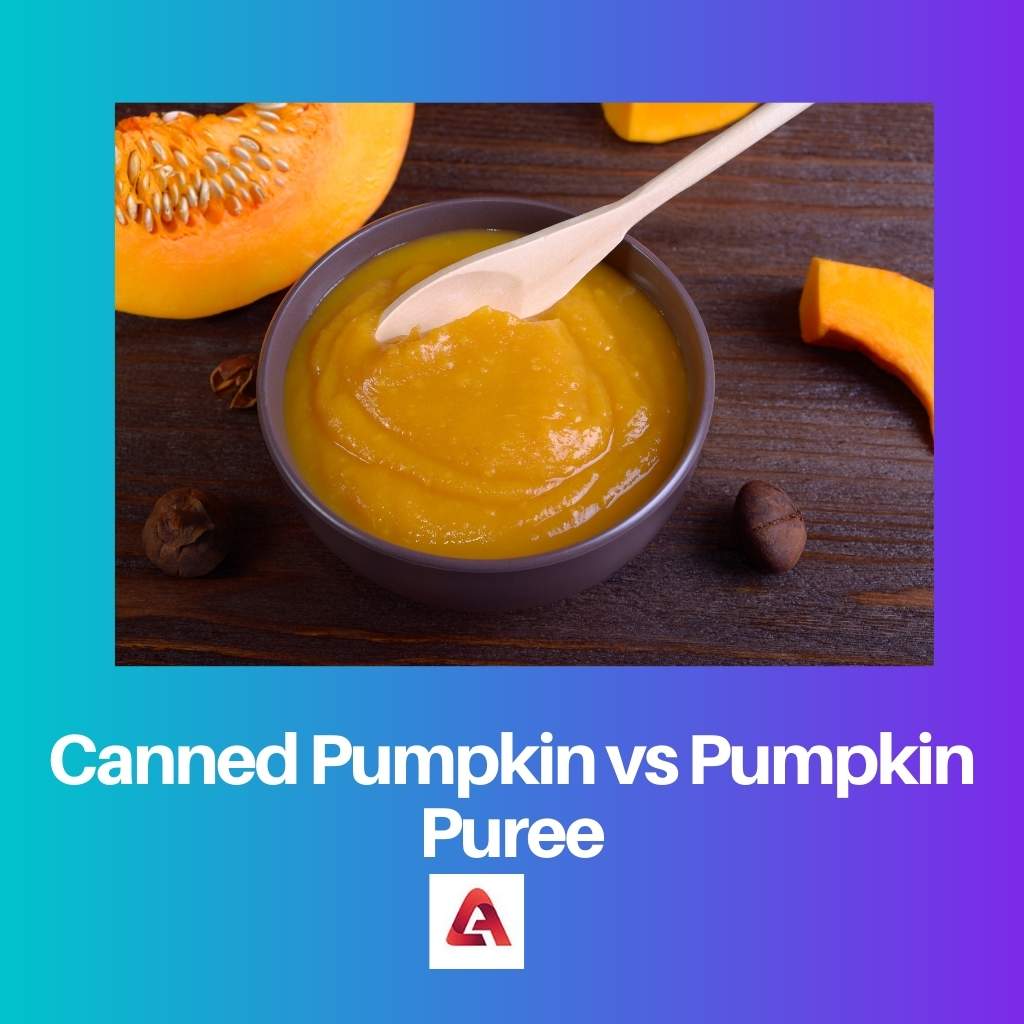 Canned Pumpkin vs Pumpkin Puree