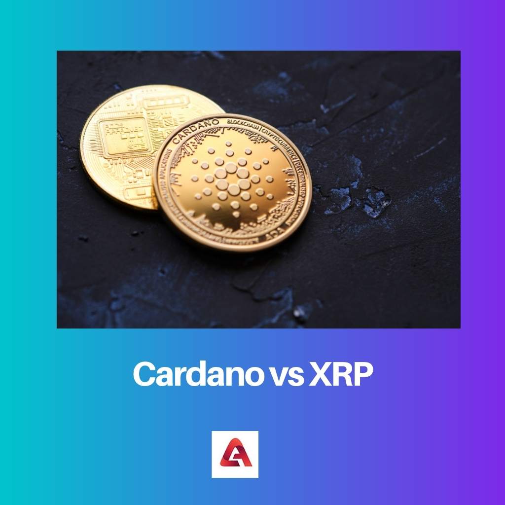 Cardano versus XRP