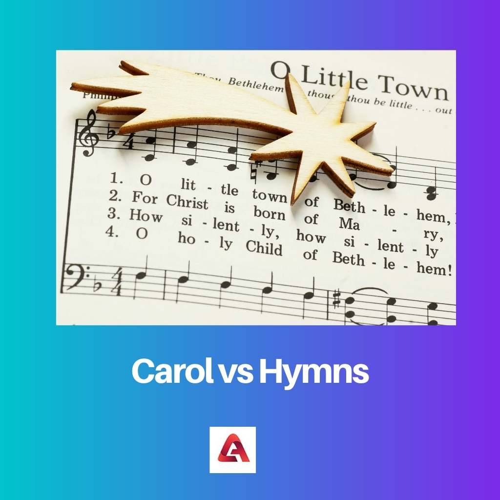 Carol vs Hymns