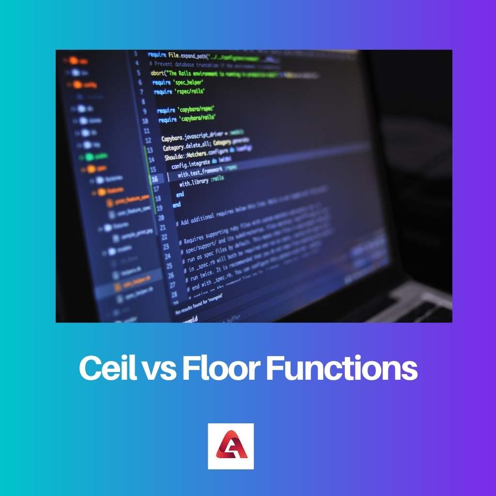 Ceil vs Floor Functions