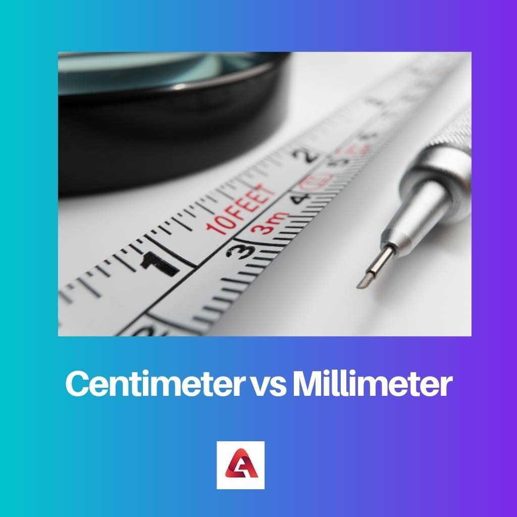 Centimeter versus millimeter