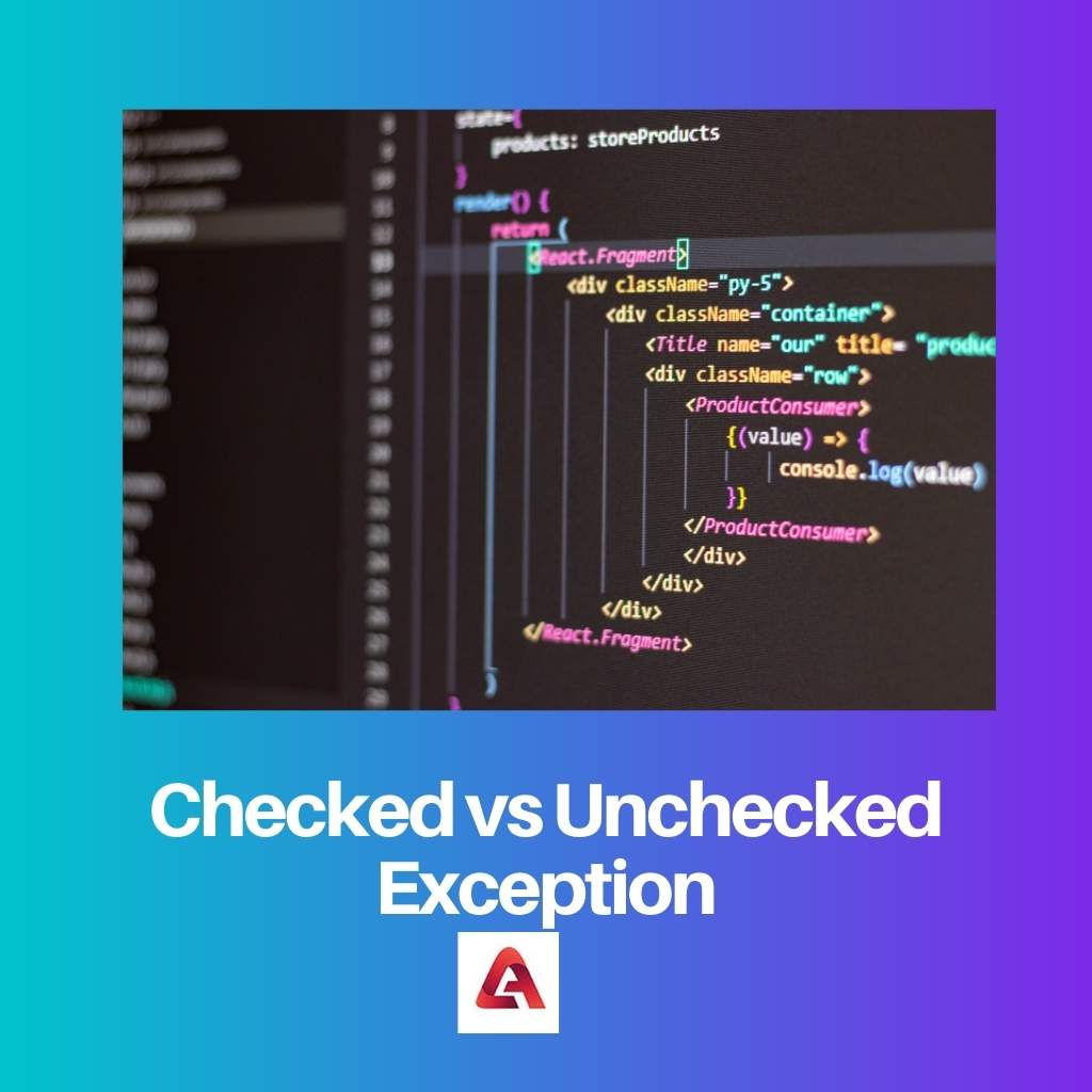 Checked vs Unchecked