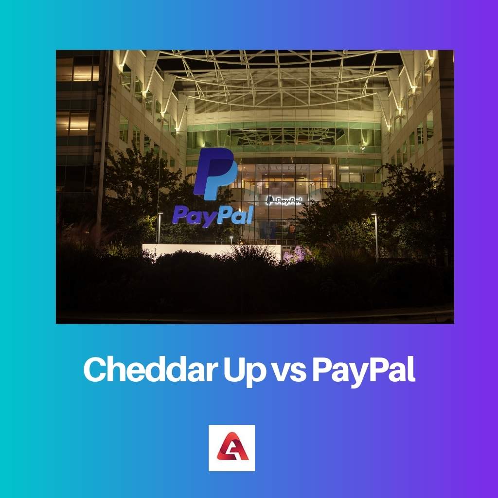 Cheddar Up проти PayPal