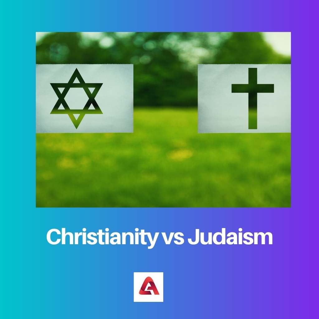 المسيحية مقابل اليهودية