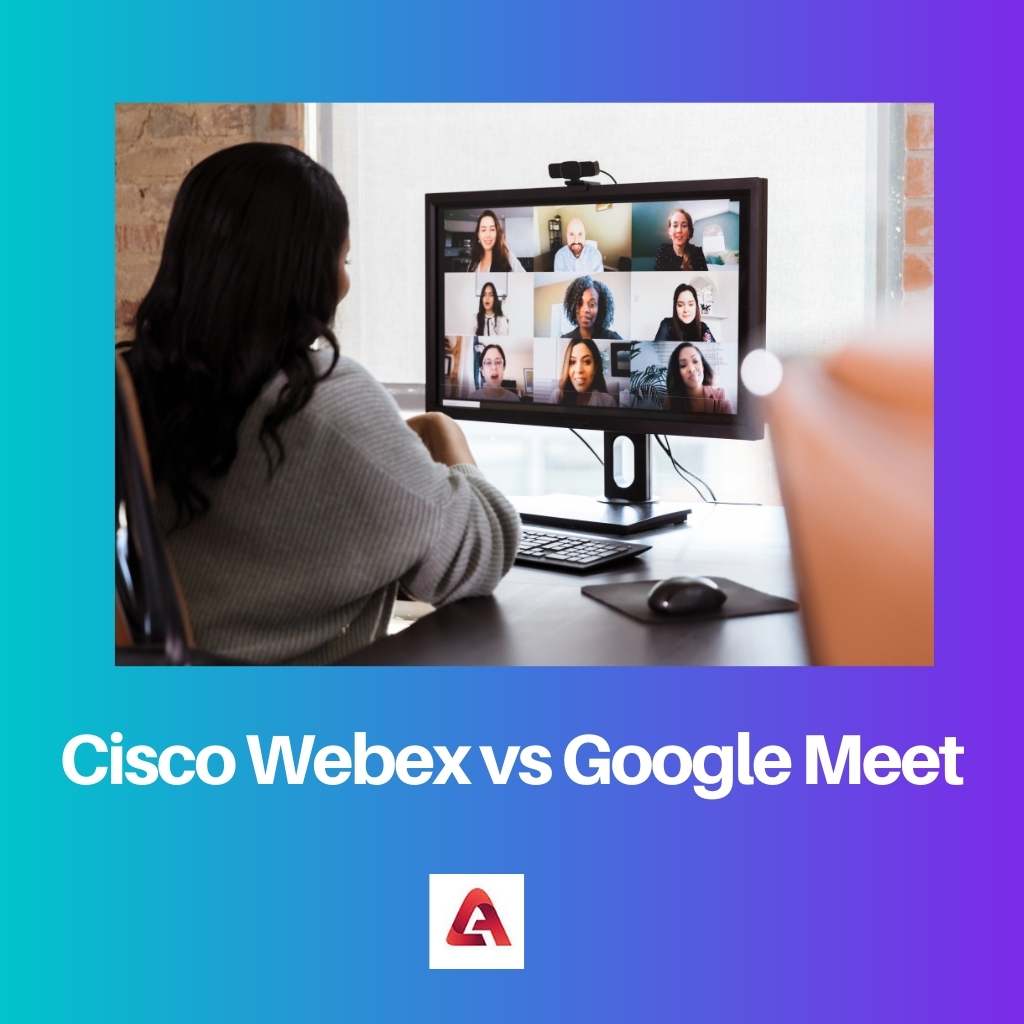 Cisco Webex contre Google Meet