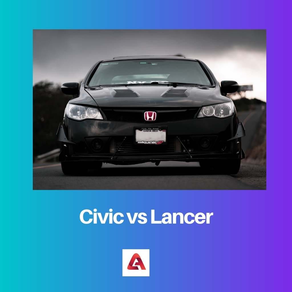 Civic contre Lancer