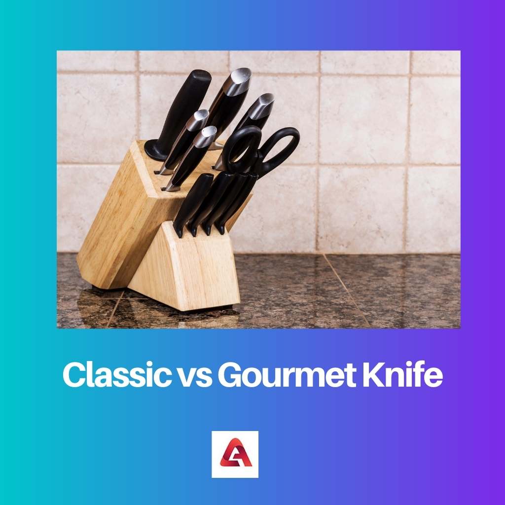 Klassisch vs. Gourmetmesser