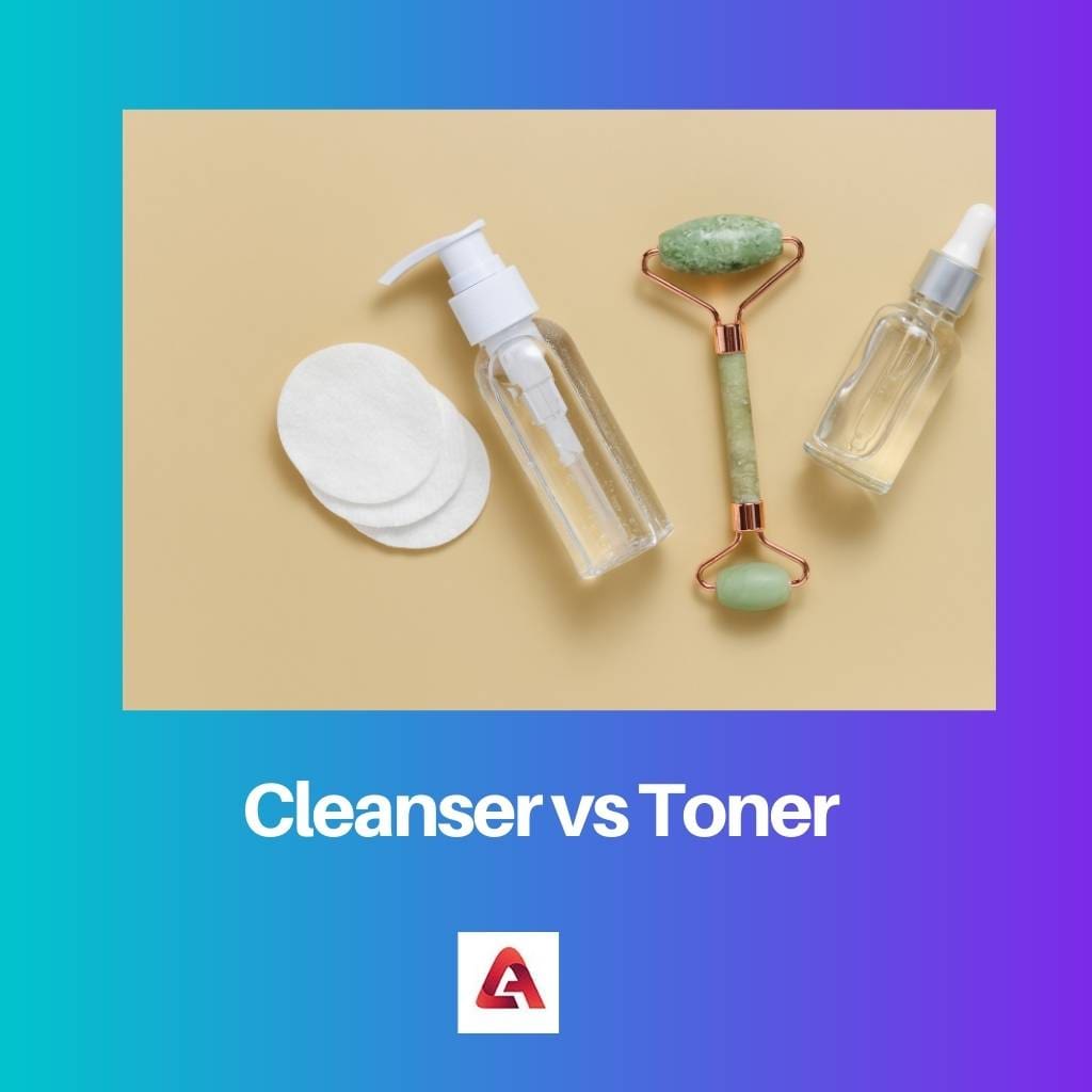 Limpiador vs Tónico
