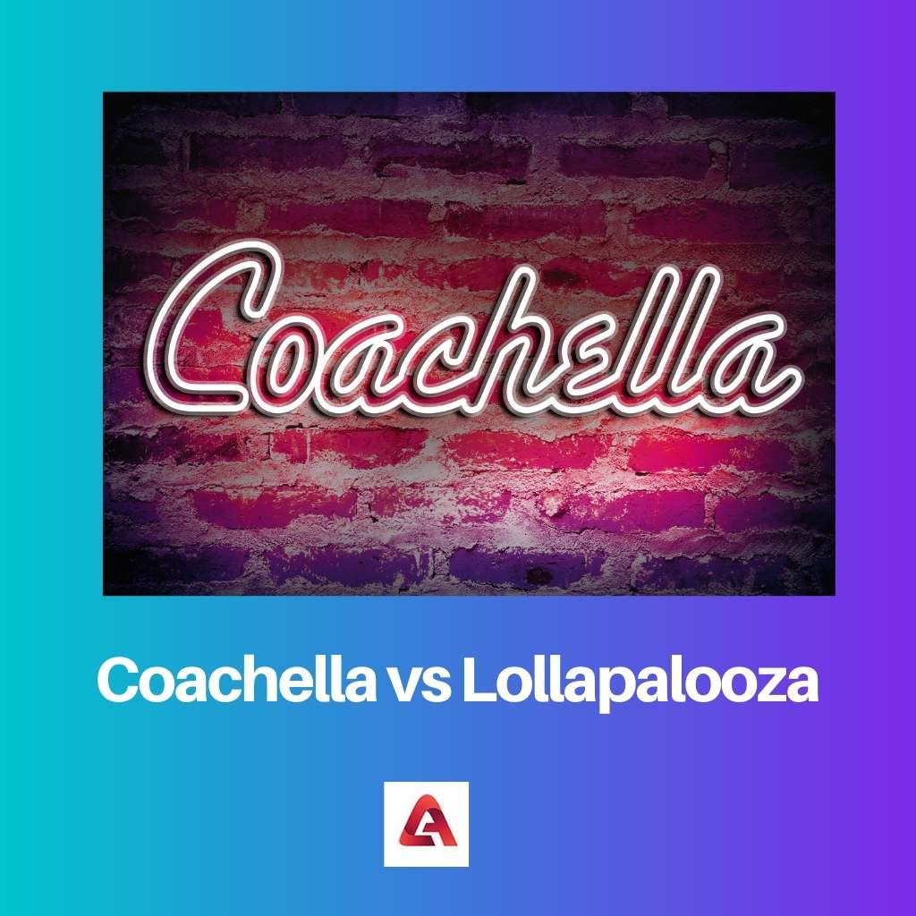 Coachella contre Lollapalooza
