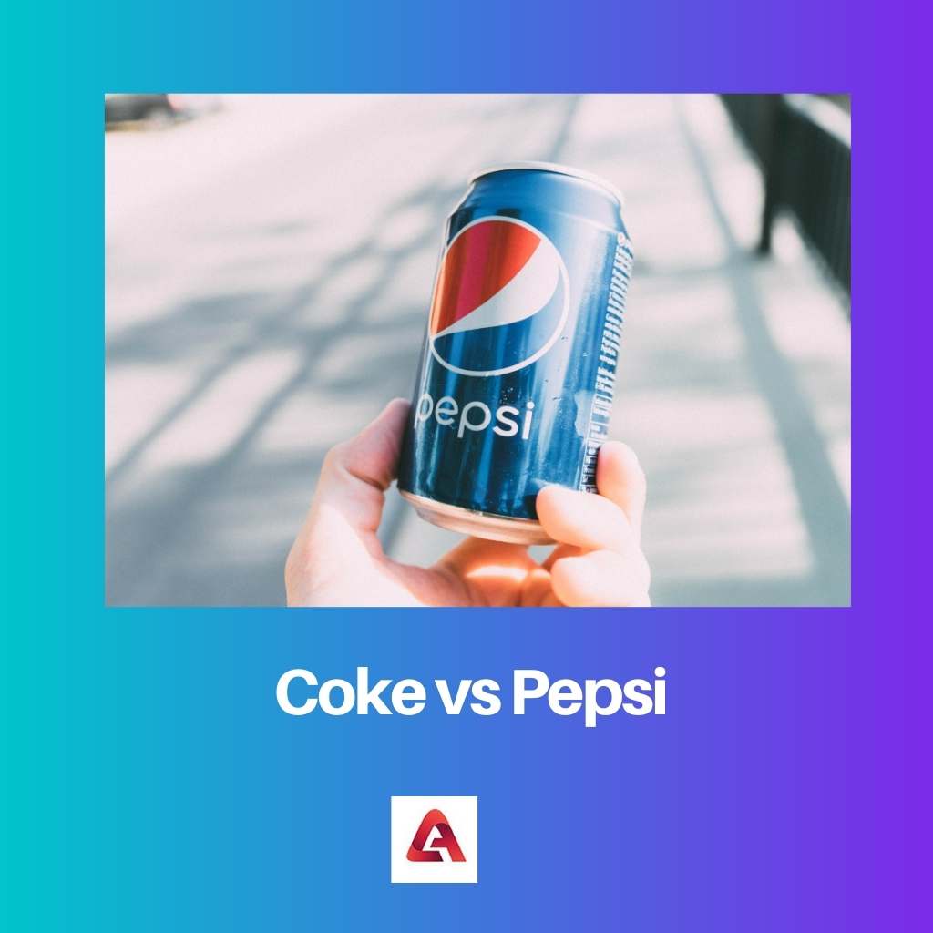 Coca Cola contro Pepsi
