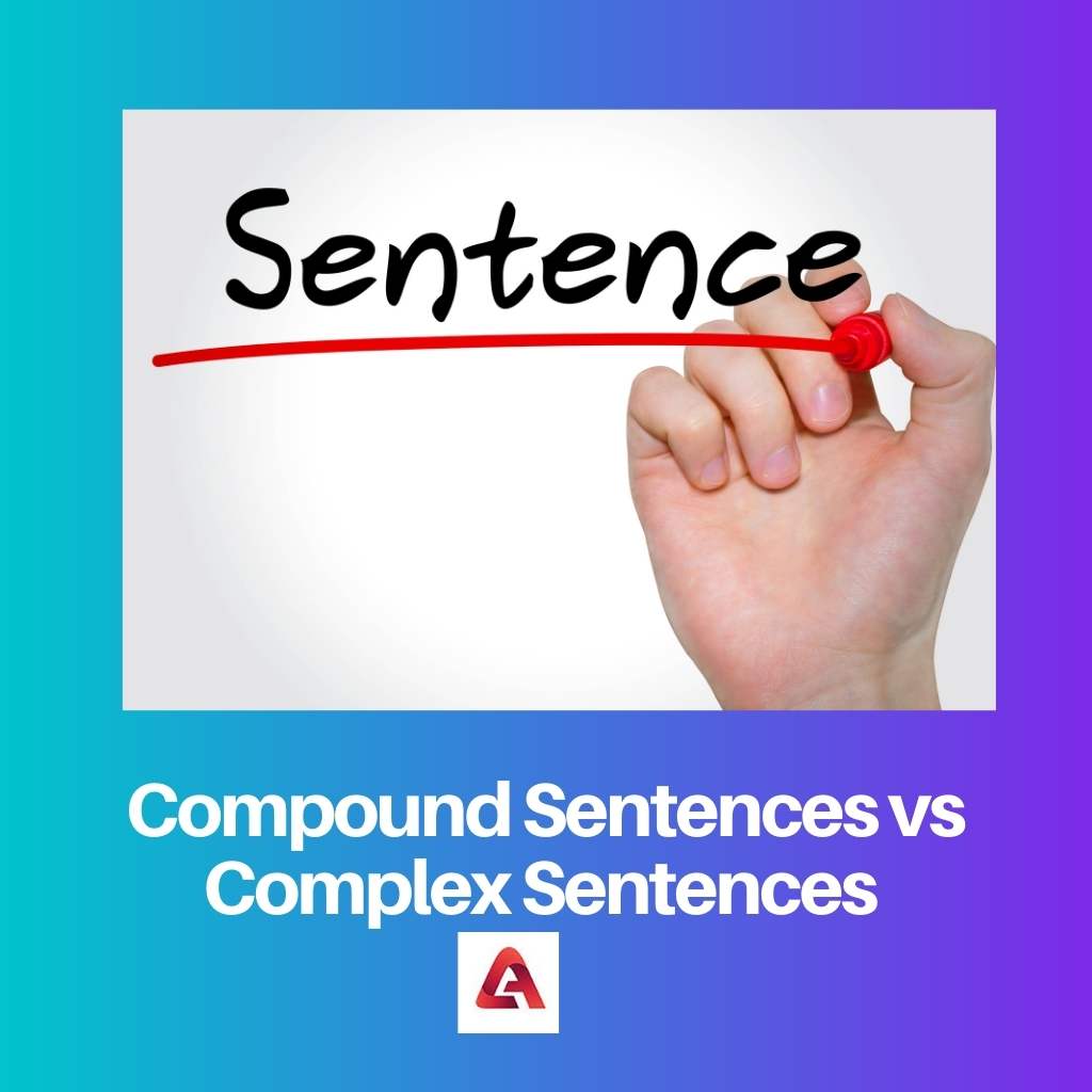 Složené věty vs. složené věty