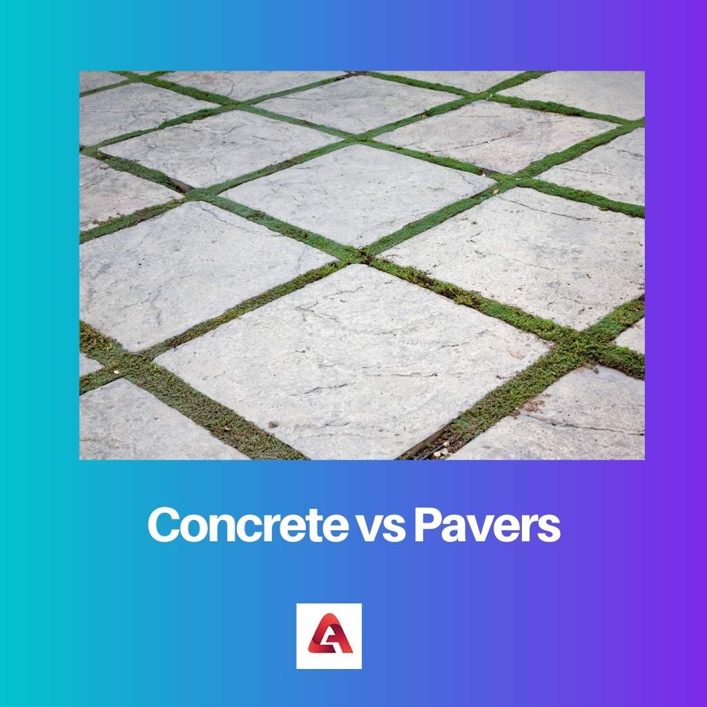 Concrete vs Pavers