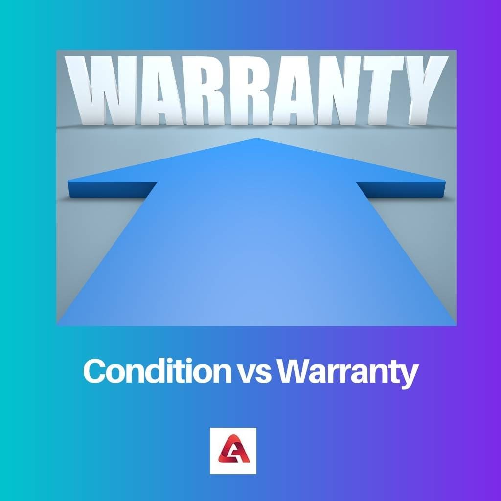 Condition vs Warranty