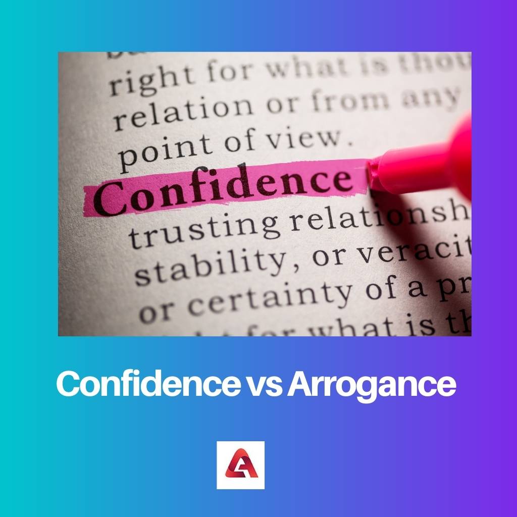Confidence vs Arrogance