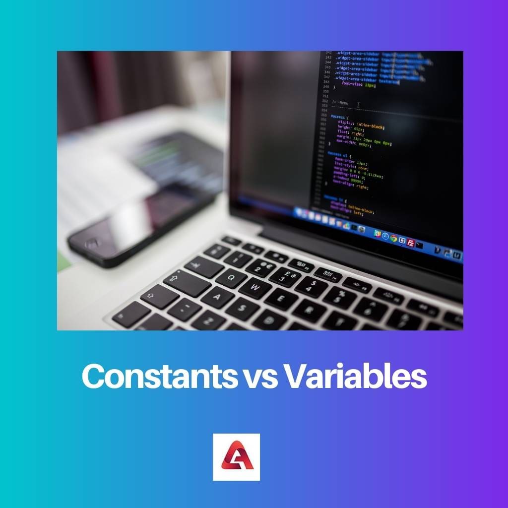 Constantes vs Variables
