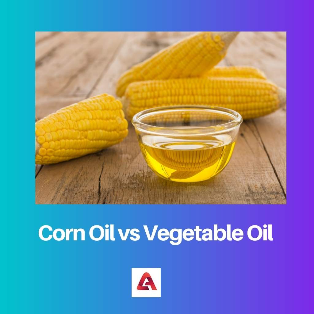 Kukuřičný olej vs rostlinný olej