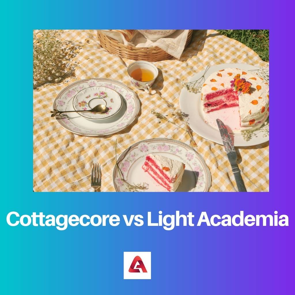 Cottagecore contre Light Academia