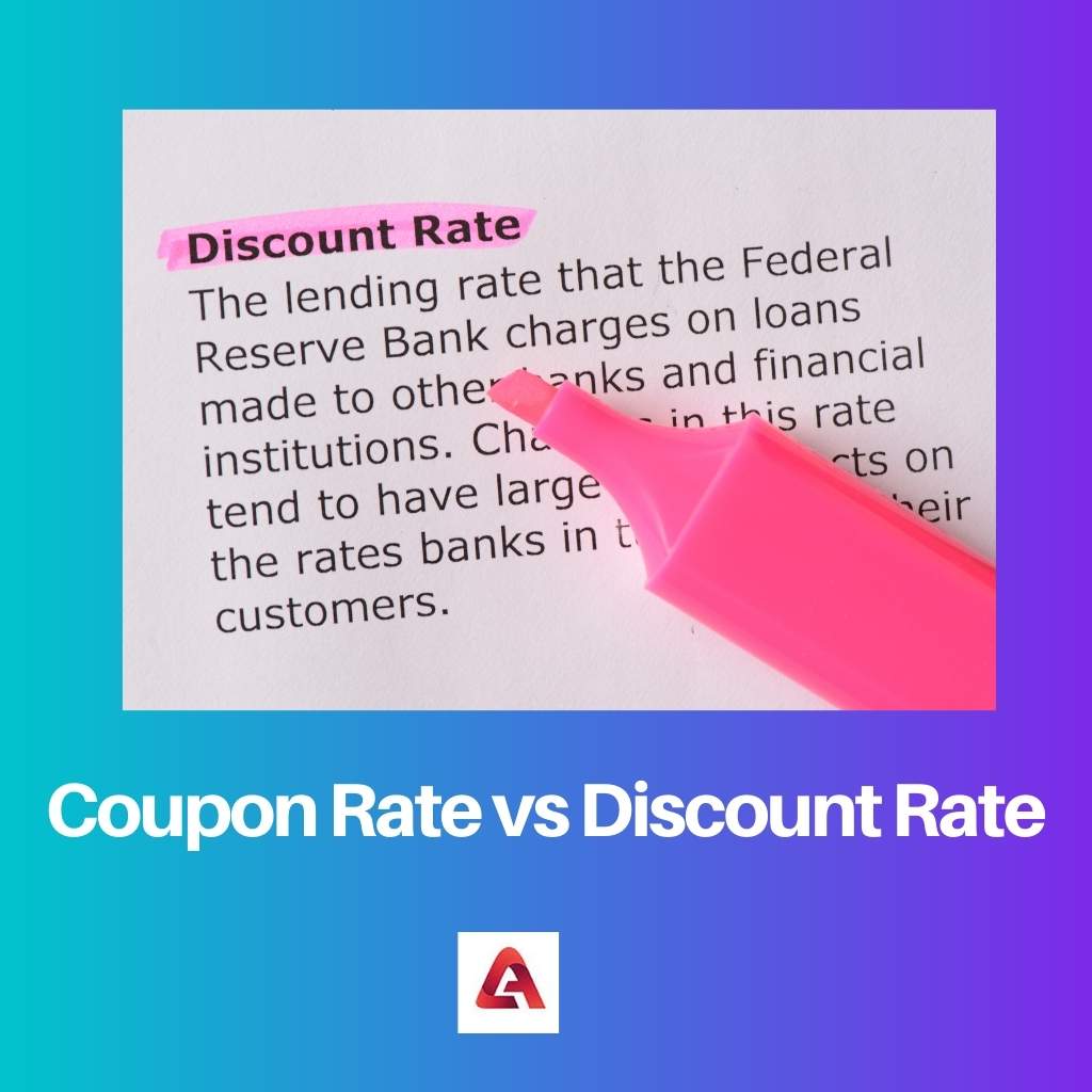 Coupon Rate vs Discount Rate