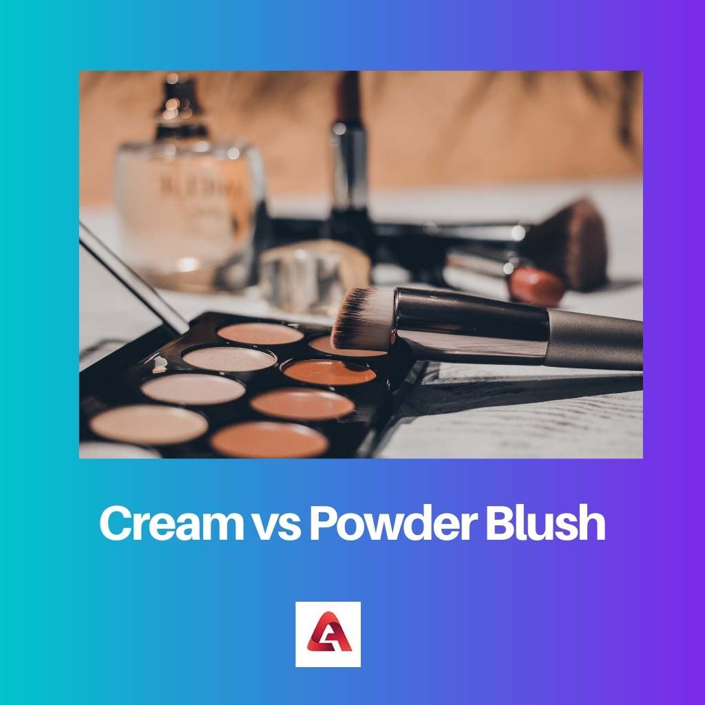 Blush crème vs poudre