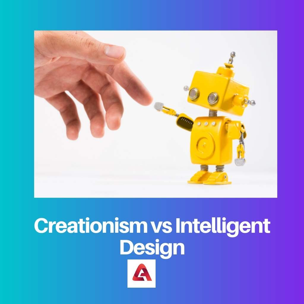 Creationism vs Intelligent Design