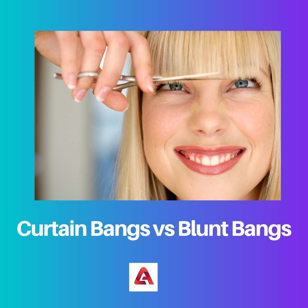 Rideau Bangs vs Blunt Bangs