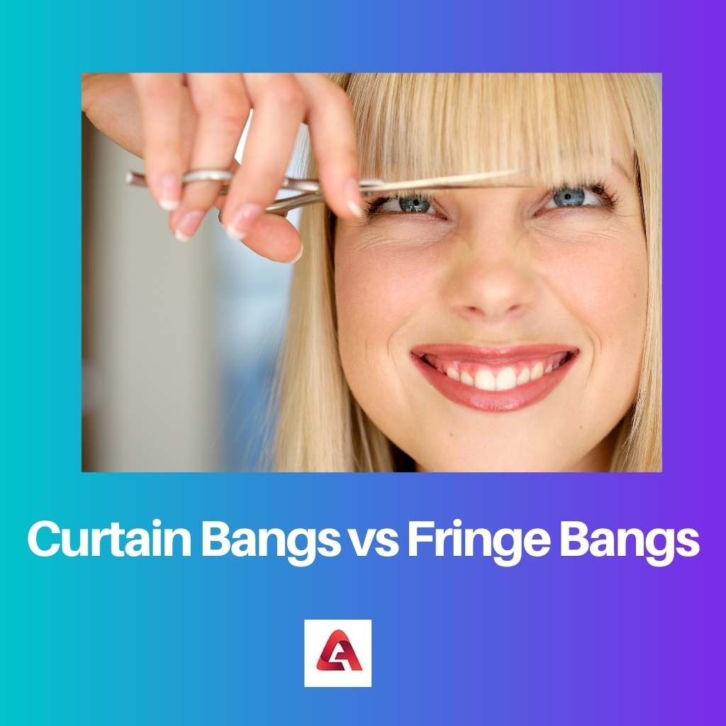 Rideau Bangs vs Fringe Bangs