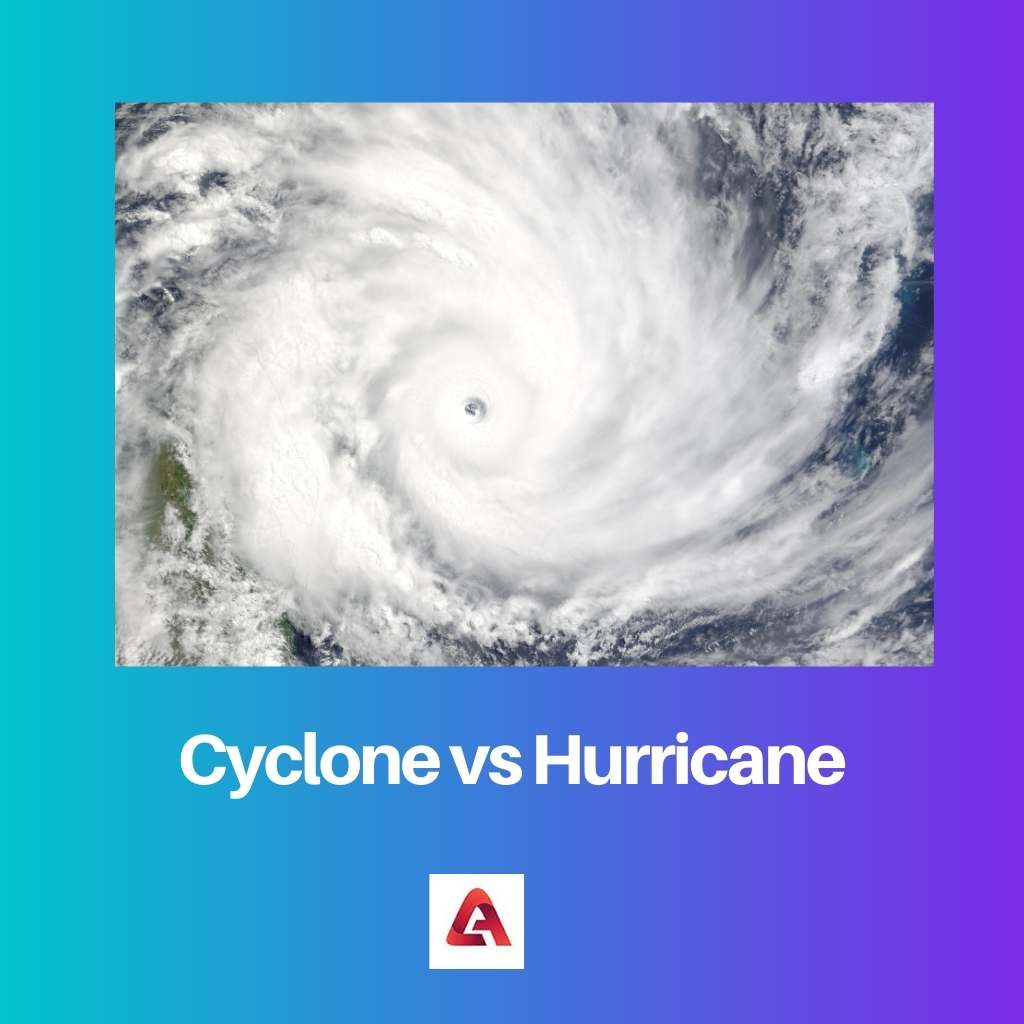 Cyklon vs hurikán