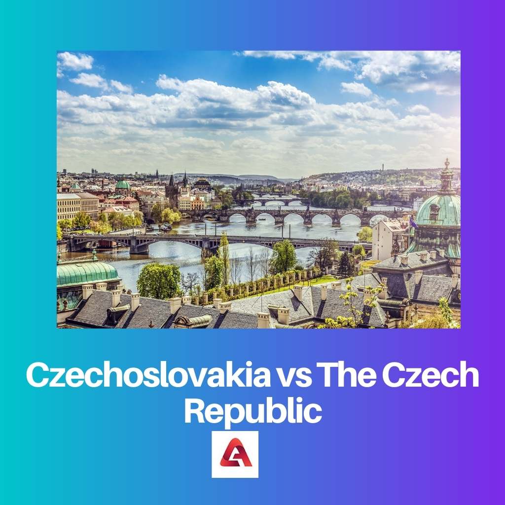 捷克斯洛伐克 vs 捷克共和国