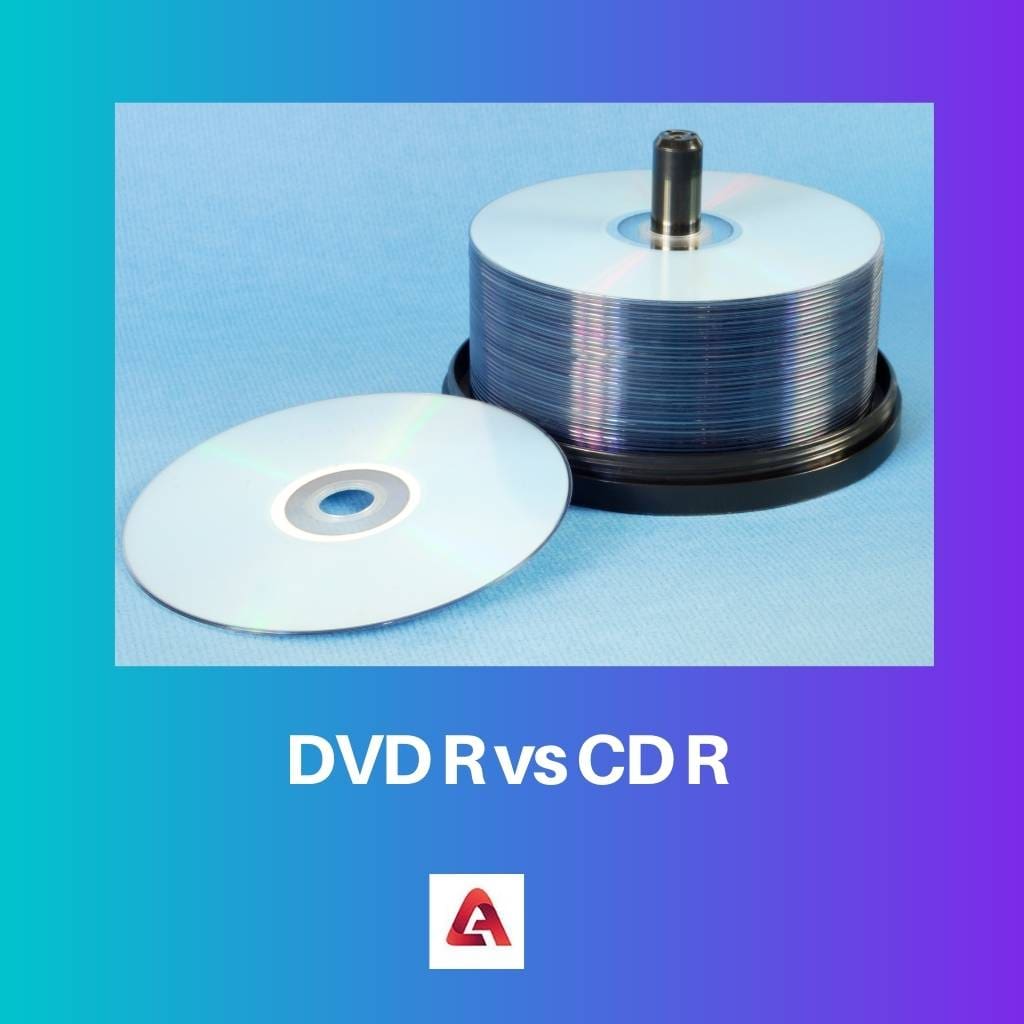 DVD R vs CD R