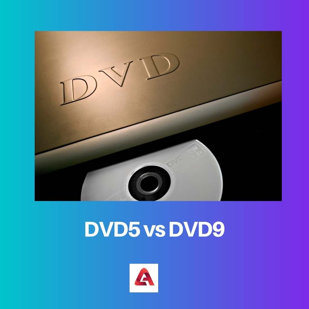 DVD5 contre DVD9