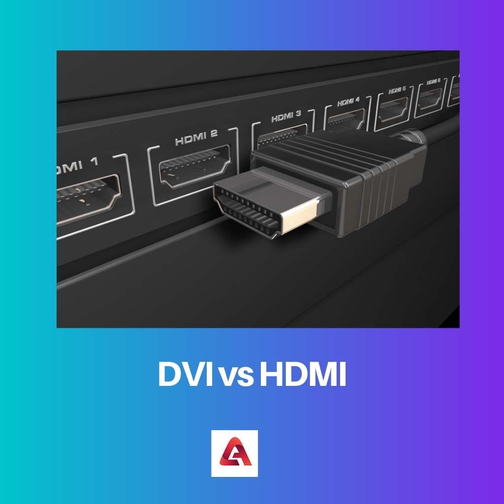 DVI проти HDMI