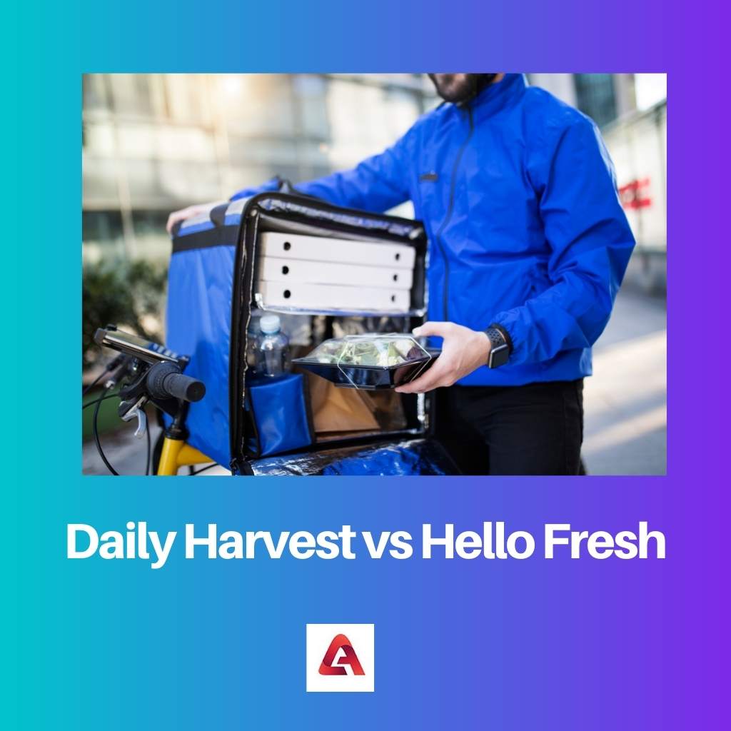 Daily Harvest проти Hello Fresh