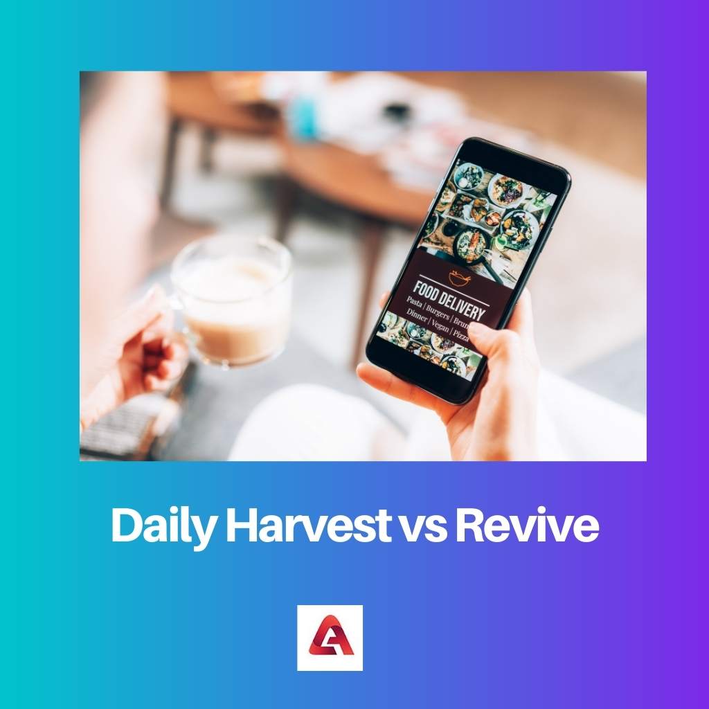 Récolte quotidienne vs Revive