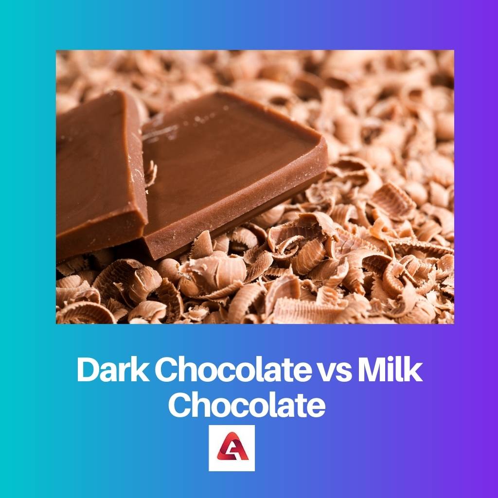 Chocolate negro vs chocolate con leche