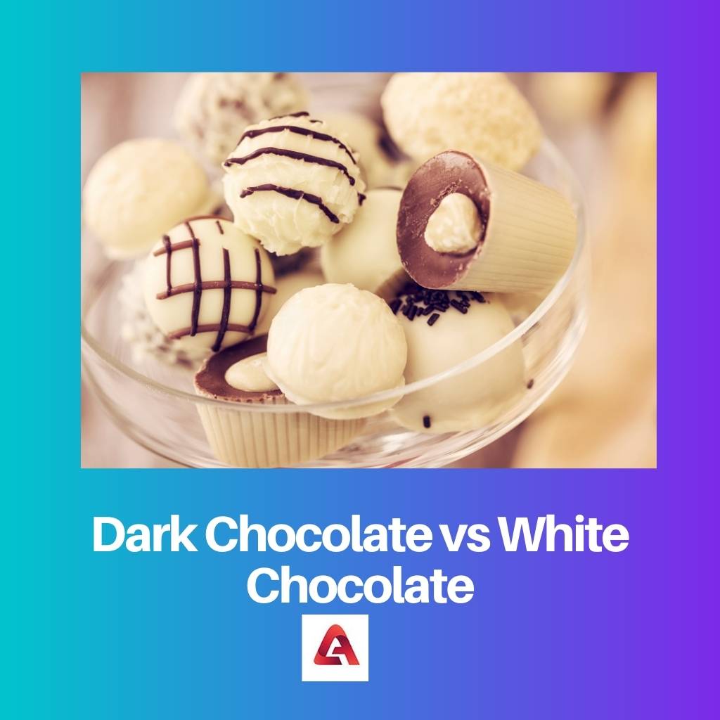 Dark Chocolate vs White Chocolate