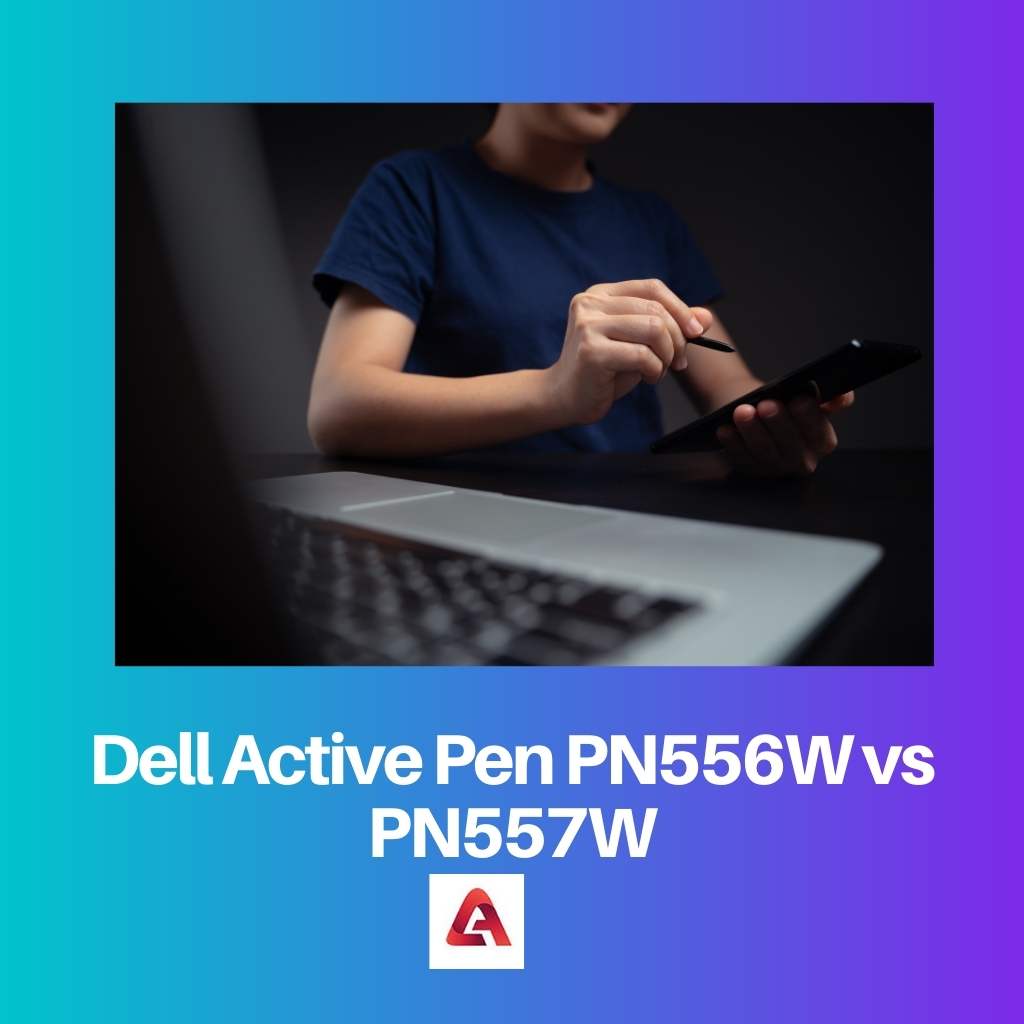 Dell Active Pen PN556W vs PN557W