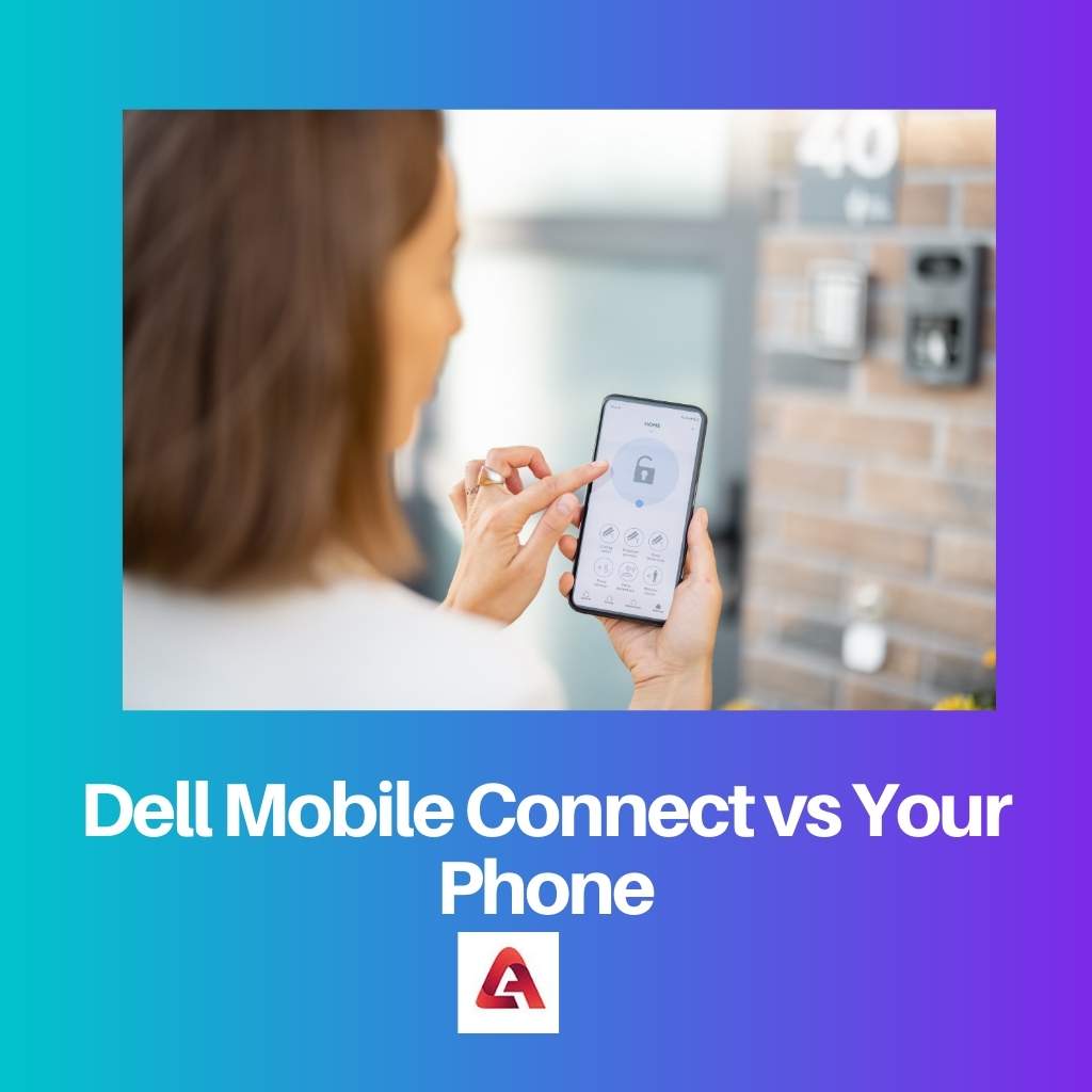 Dell Mobile Connect vs váš telefon