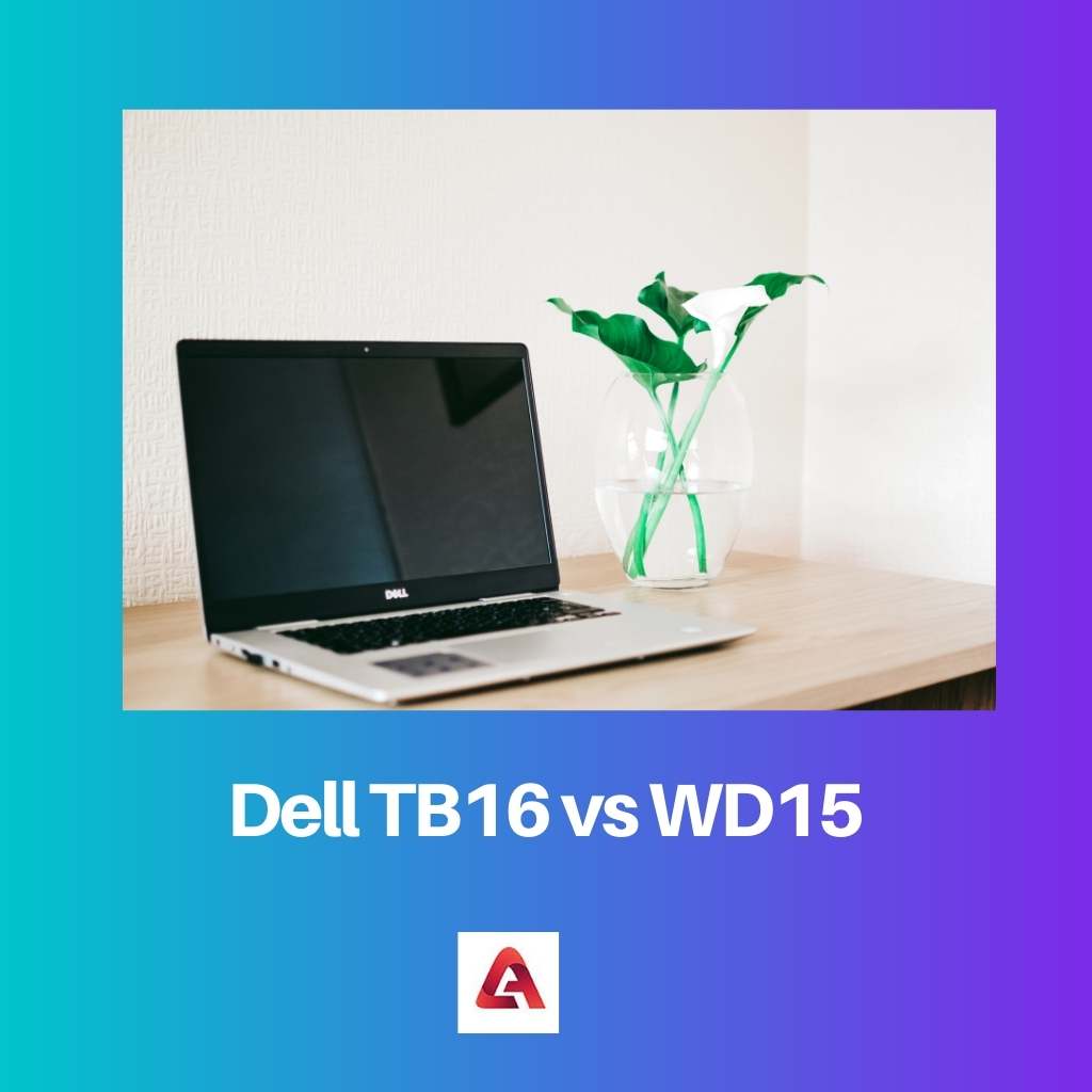 Dell TB16 frente a WD15