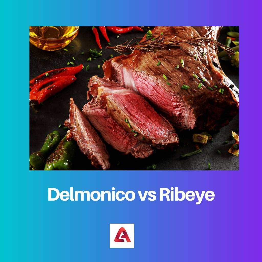 Delmonico gegen Ribeye