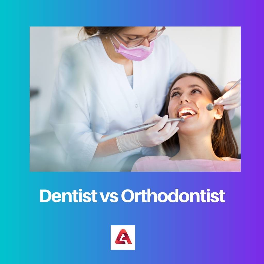 Dentista x Ortodontista