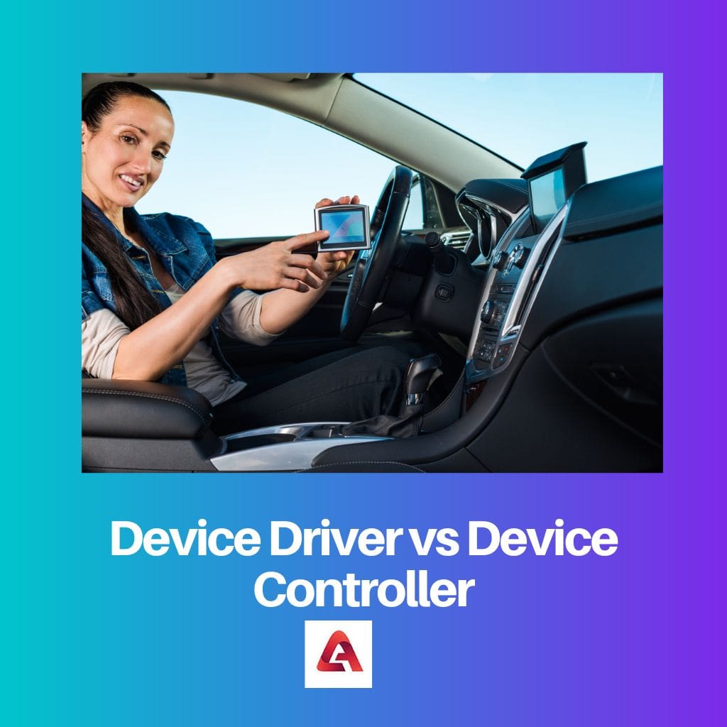 Device Driver vs Device Controller
