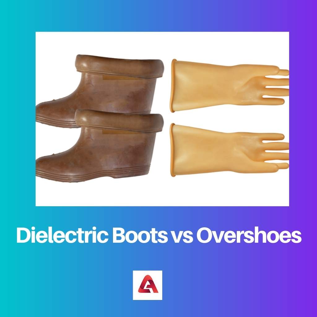 Sepatu Dielektrik vs Sepatu Luar
